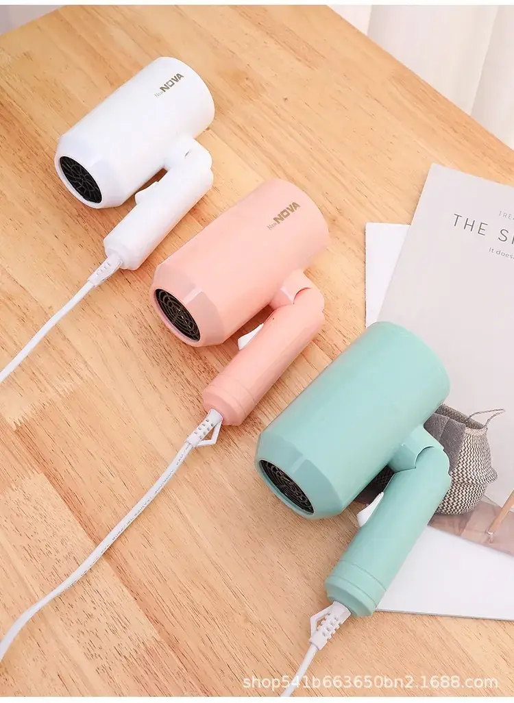 Portable Hair Dryer Pink White Constant Temp — feature 15