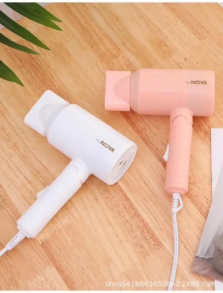 Portable Hair Dryer Pink White Constant Temp — feature 16