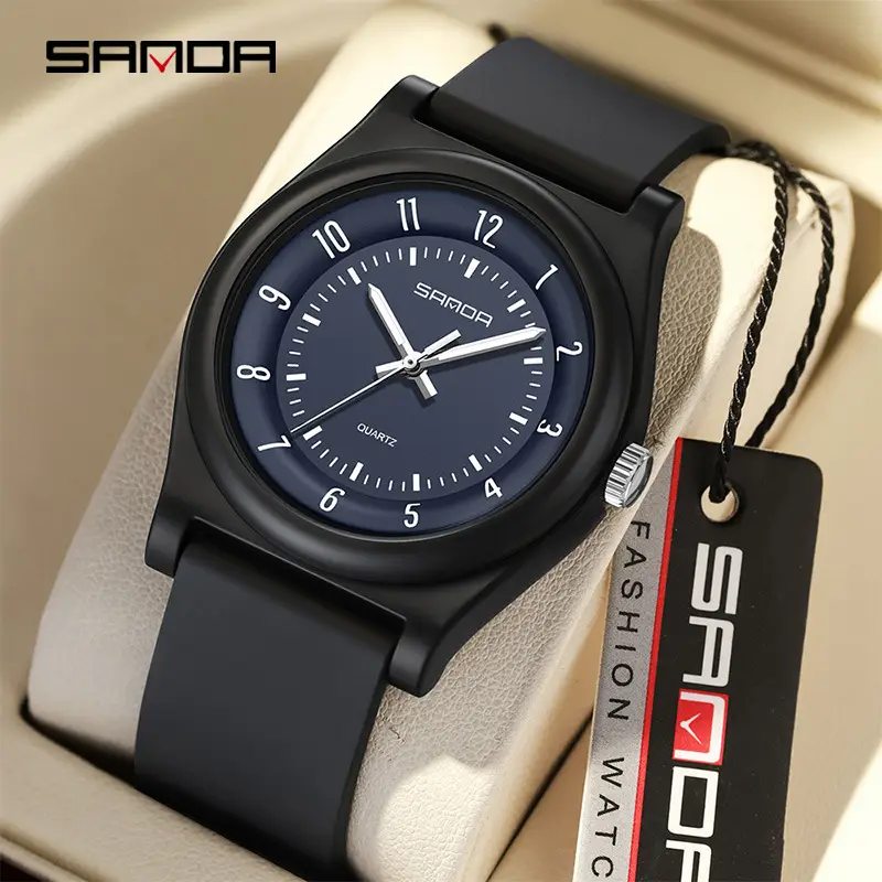Sanda Waterproof Quartz Watch for Men Women Analog Dial - Image 8
