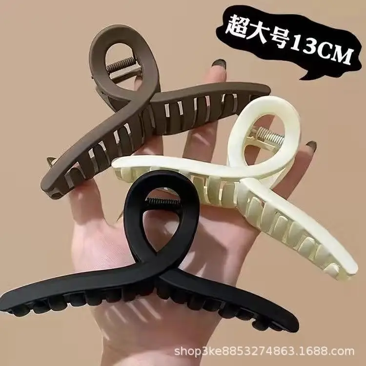 Frosted Hair Clip for Women Summer Bath Use - Image 2