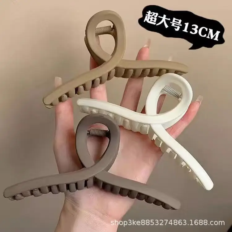 Frosted Hair Clip for Women Summer Bath Use - Image 3