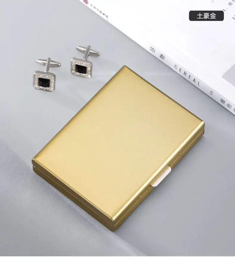 High-End Stainless Steel Card Holder, High-End Metal Anti-Magnetic and Anti-Theft Wallet for Men and Women, Gift for Dad, Mini Manufacturer Wholesale — feature 21
