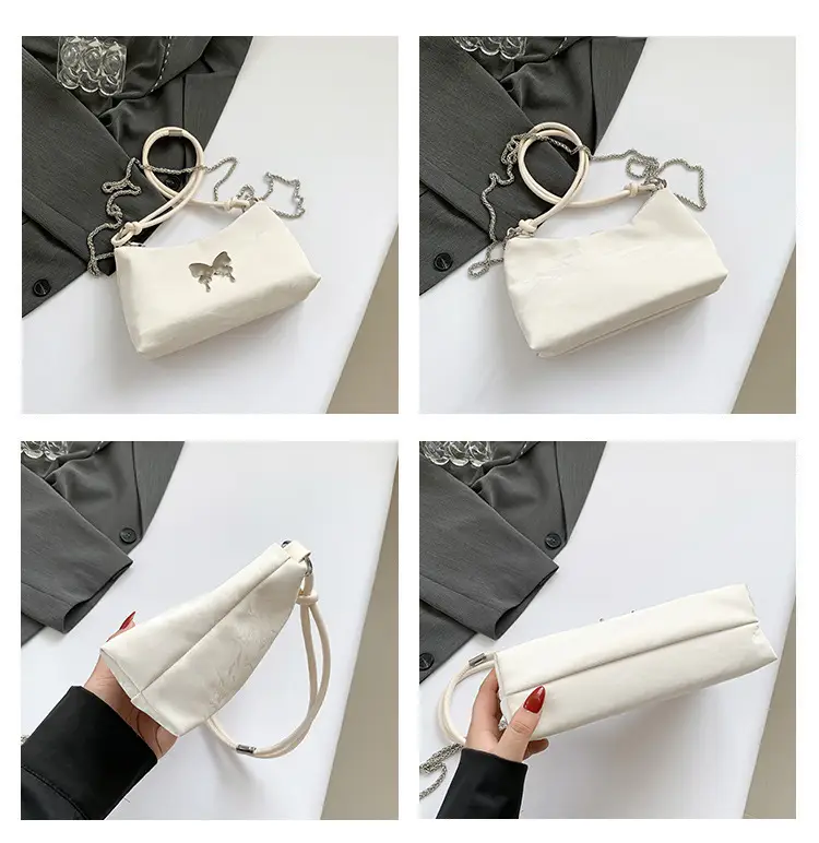Black Butterfly PU Shoulder Bag for Women — feature 10