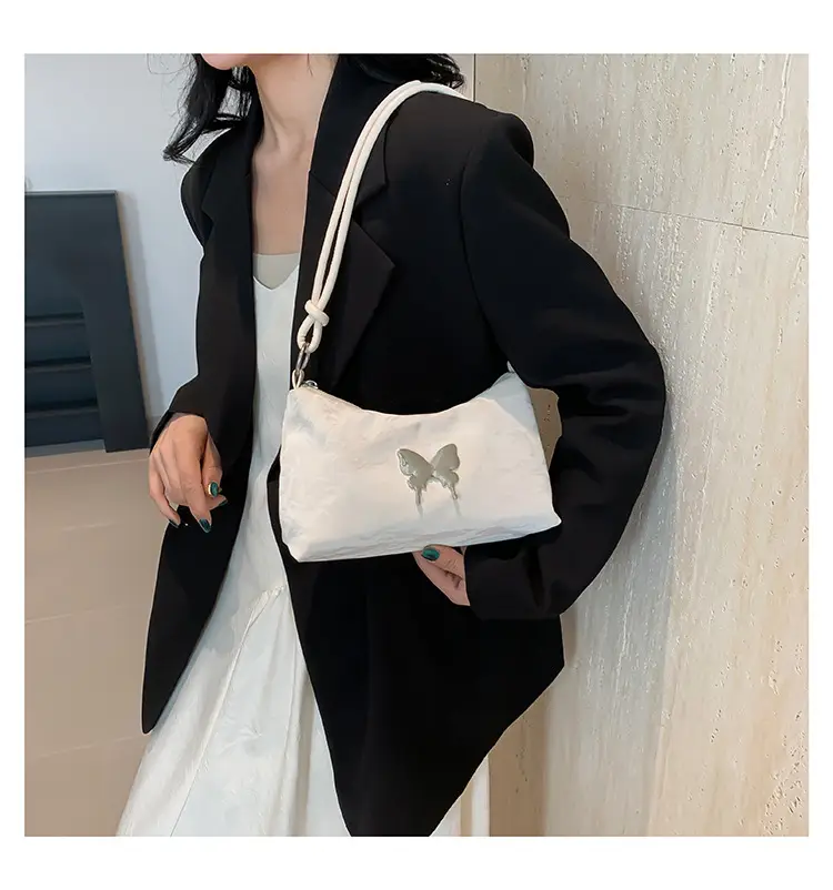Black Butterfly PU Shoulder Bag for Women — feature 20