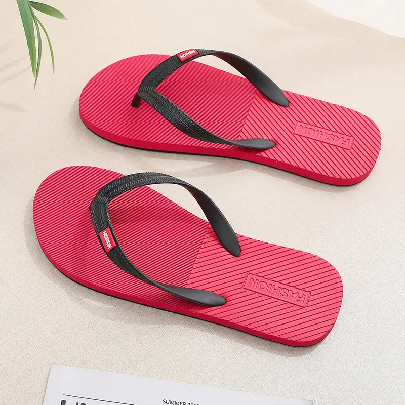 Flip-flops men's summer non-slip durable wear-resistant outer wear high-end beach shoes slippers new flip-flops - Image 5