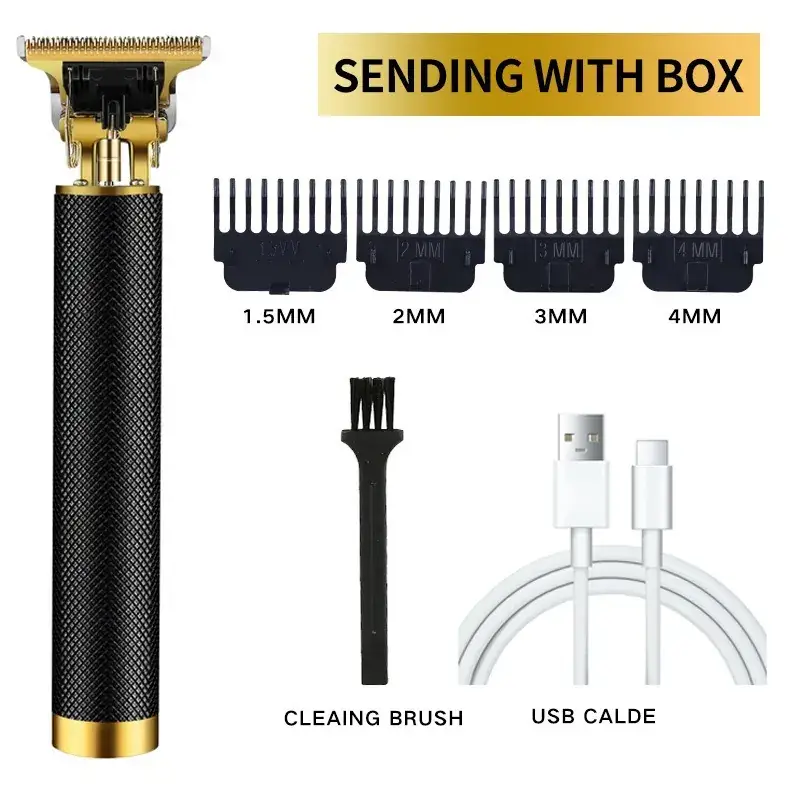 Professional Electric Clipper with Oil & Brushes
