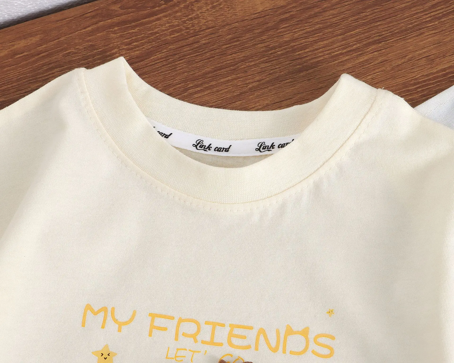 Pink Cartoon Friends T-Shirt for Kids Boys Girls Summer — feature 13