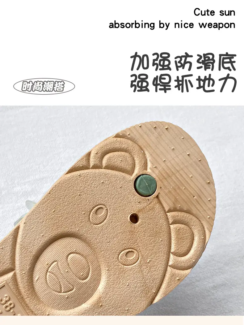 Flower Flip-flops Women's Summer Outer Wear 2024 New Seaside Beach Holiday Fairy-style Slippers Non-slip Wet Water — feature 8