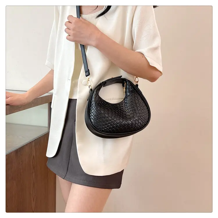 2024 Crescent Bag for Women Retro Shoulder Crossbody — feature 24