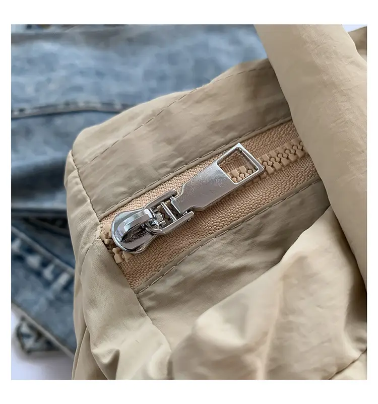 Women's White Down Cotton Shoulder Bag 2026 — feature 56