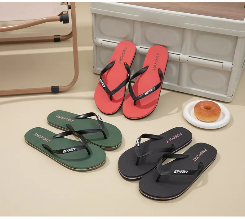 Flip-flops men's summer casual flip-flops new fashion outdoor soft bottom beach slippers for lovers — feature 11