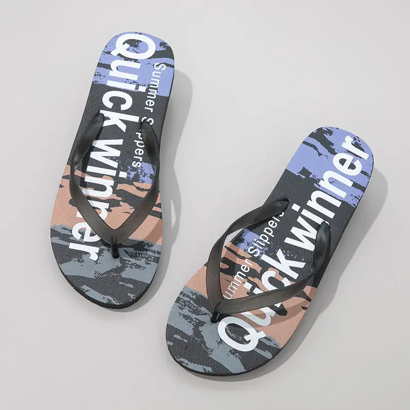Flip-flops men's summer casual flip-flops new fashion outdoor soft bottom beach slippers for lovers - Image 4