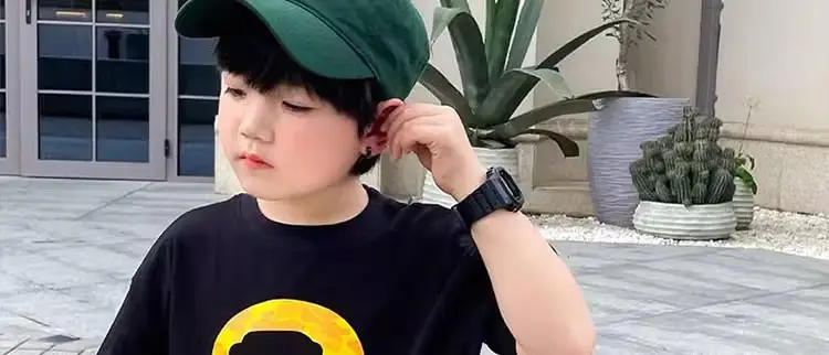 Pure Cotton Boys T-Shirt 2025 Summer New Style — feature 10