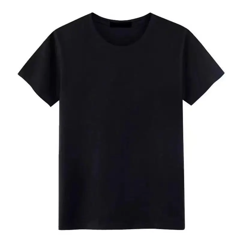Men Black Slim Fit T-Shirt Summer Ultra Thin - Image 7