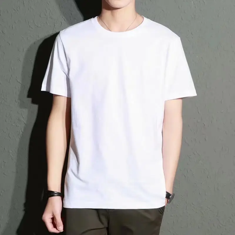 Men Black Slim Fit T-Shirt Summer Ultra Thin — feature 7