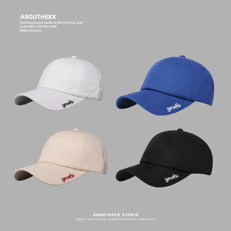 Korean Klein Blue Show Details Cap Women All-match Japanese Style Spring Summer Baseball Cap for Men - Image 6