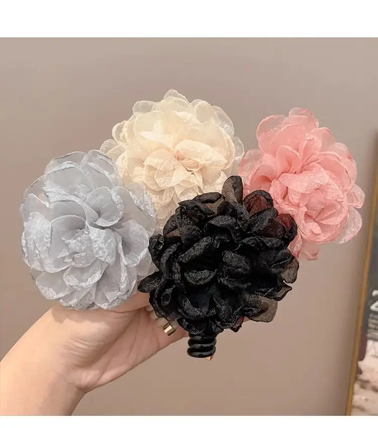 Women's Bubble Hair Braide Rope with Bow — feature 22