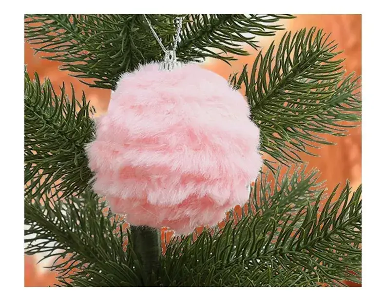 Plush Christmas Balls 6CM8CM Blue Boxed Decor — feature 10