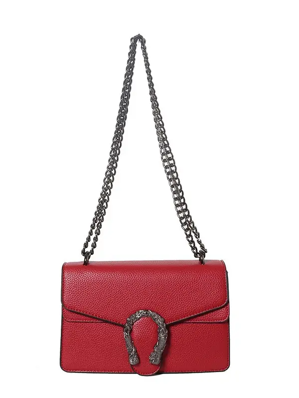 Silver Chain Crossbody Bag for Women 2023