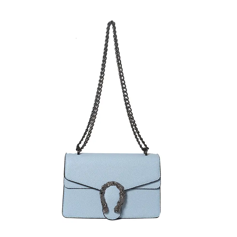Silver Chain Crossbody Bag for Women 2023