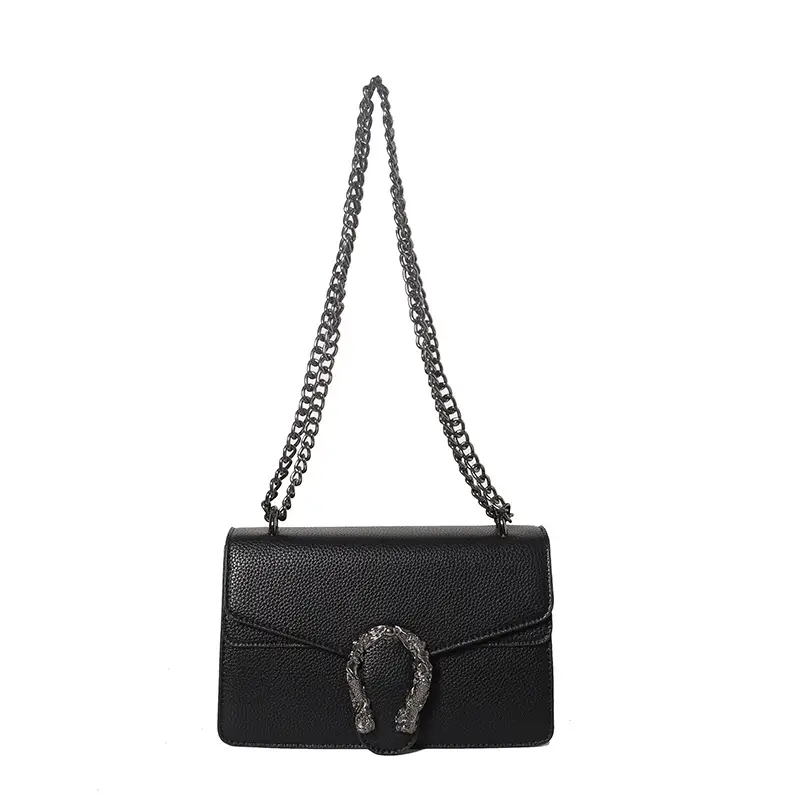 Silver Chain Crossbody Bag for Women 2023