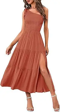 2024 Women's Navy Blue Pleated Summer Dress — feature 18