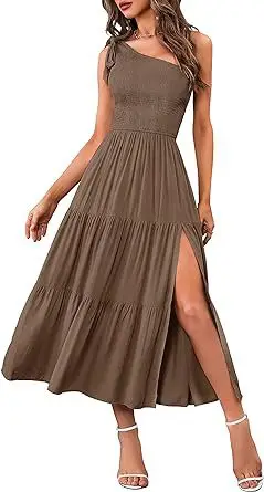 2024 Women's Navy Blue Pleated Summer Dress — feature 27