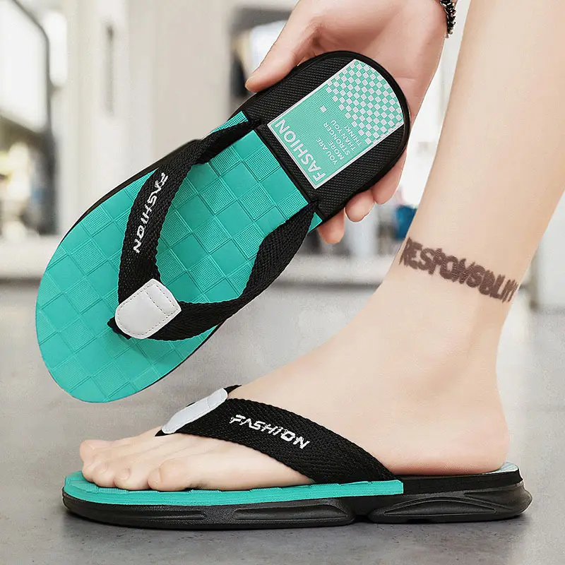 Men's Summer New Outfit Vietnam Clip Flip-Flops Men's Outdoor Sports Fashionable Non-Slip Wear-Resistant Beach Sandals - Image 7