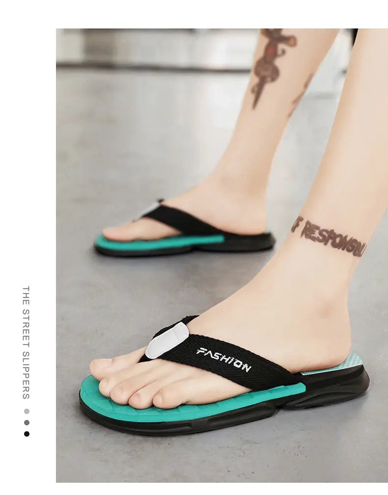 Men's Summer New Outfit Vietnam Clip Flip-Flops Men's Outdoor Sports Fashionable Non-Slip Wear-Resistant Beach Sandals — feature 13