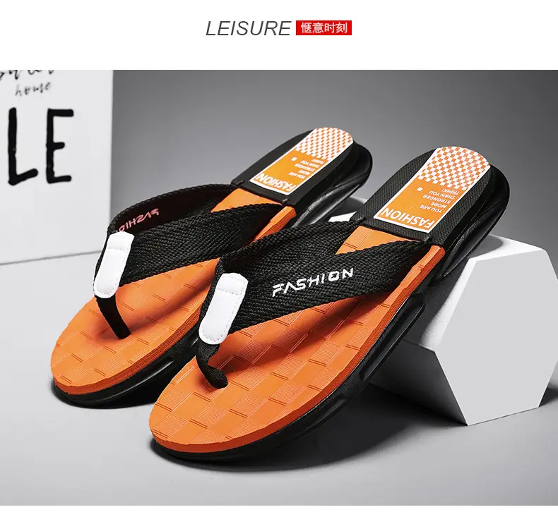 Men's Summer New Outfit Vietnam Clip Flip-Flops Men's Outdoor Sports Fashionable Non-Slip Wear-Resistant Beach Sandals — feature 18
