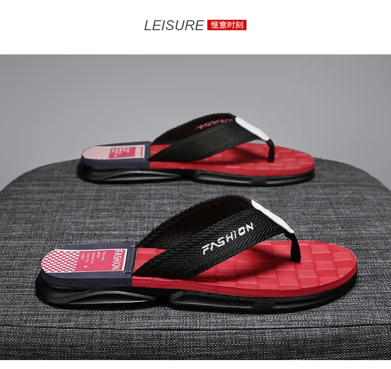 Men's Summer New Outfit Vietnam Clip Flip-Flops Men's Outdoor Sports Fashionable Non-Slip Wear-Resistant Beach Sandals — feature 20