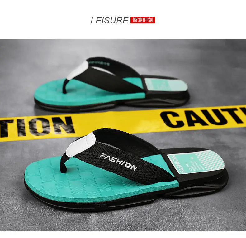 Men's Summer New Outfit Vietnam Clip Flip-Flops Men's Outdoor Sports Fashionable Non-Slip Wear-Resistant Beach Sandals — feature 22