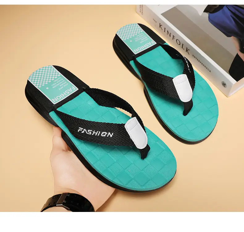 Men's Summer New Outfit Vietnam Clip Flip-Flops Men's Outdoor Sports Fashionable Non-Slip Wear-Resistant Beach Sandals — feature 23