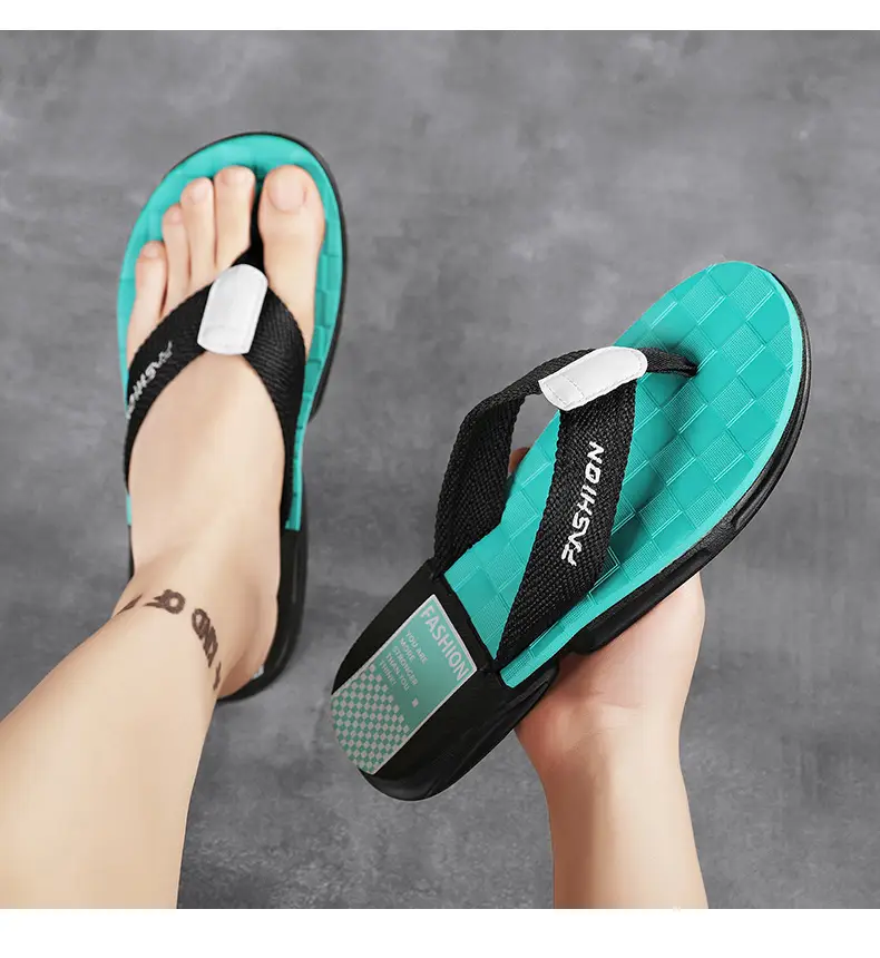 Men's Summer New Outfit Vietnam Clip Flip-Flops Men's Outdoor Sports Fashionable Non-Slip Wear-Resistant Beach Sandals — feature 26