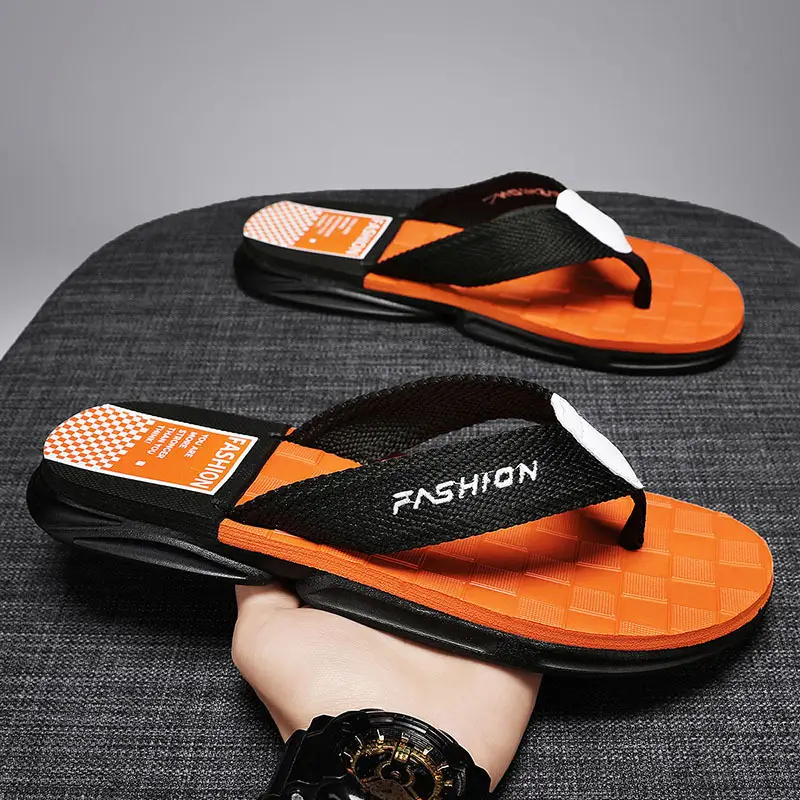 Men's Summer New Outfit Vietnam Clip Flip-Flops Men's Outdoor Sports Fashionable Non-Slip Wear-Resistant Beach Sandals - Image 2