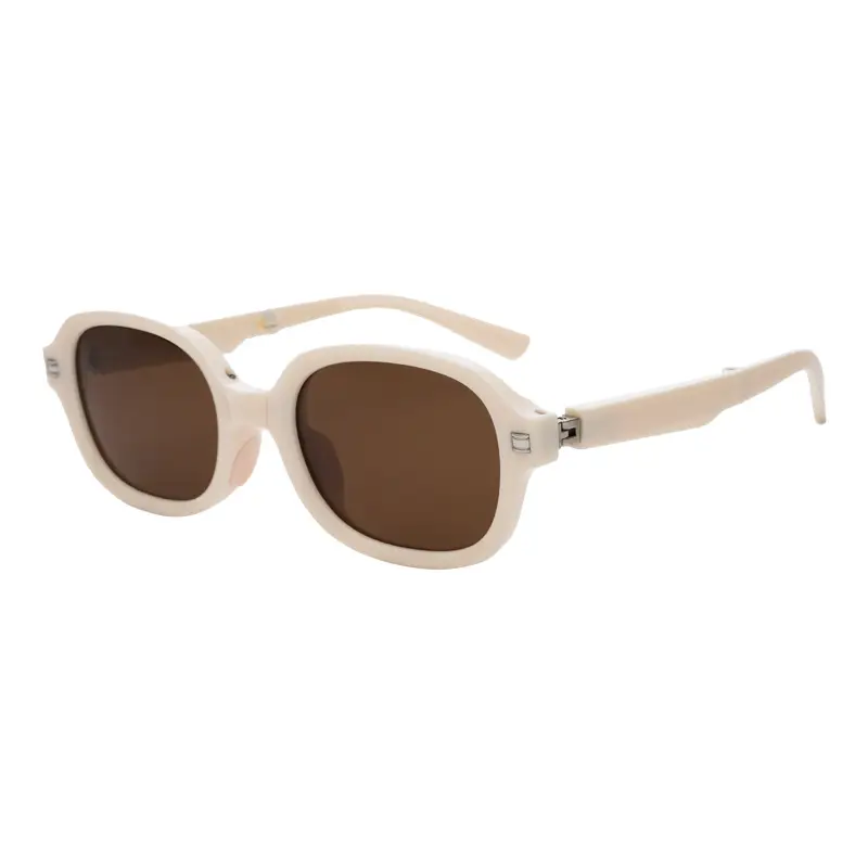 Folding Sunglasses Women Black UV Protection 2024 - Image 2