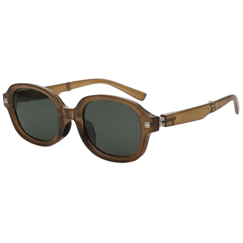Folding Sunglasses Women Black UV Protection 2024 - Image 3