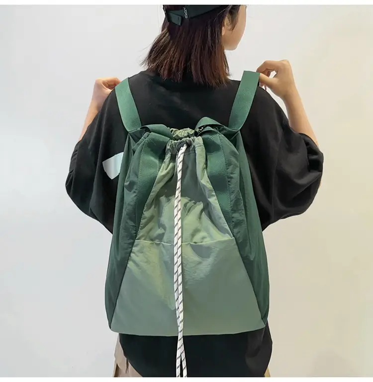 Black Nylon Shoulder Bag for Men Women Waterproof Sports — feature 22