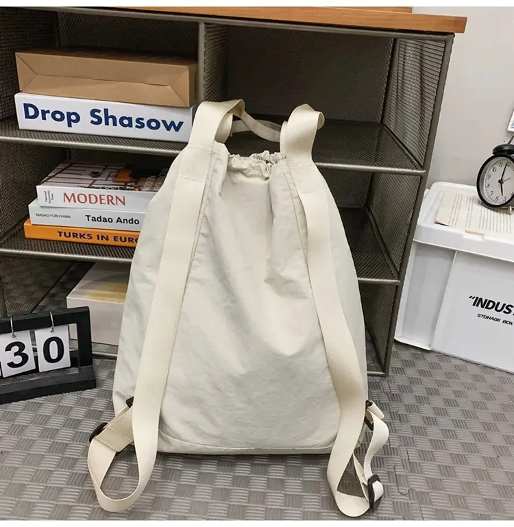 Black Nylon Shoulder Bag for Men Women Waterproof Sports — feature 42