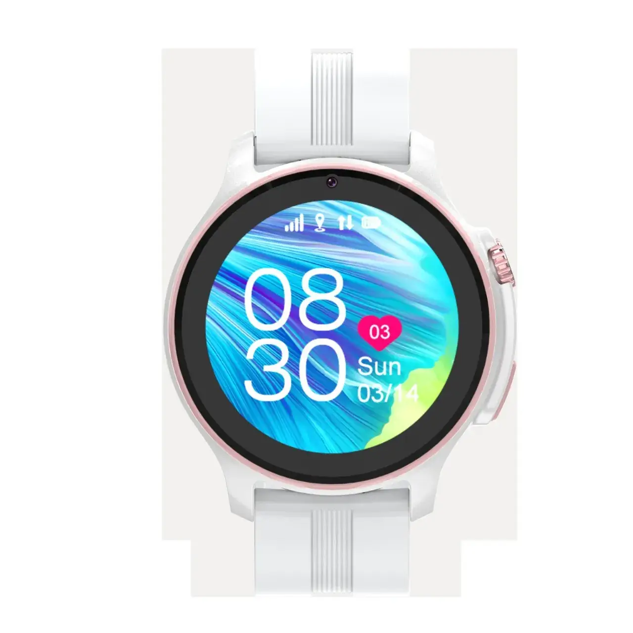 Pink Cute Giraffe Watch for Kids with 5g Battery - Image 3
