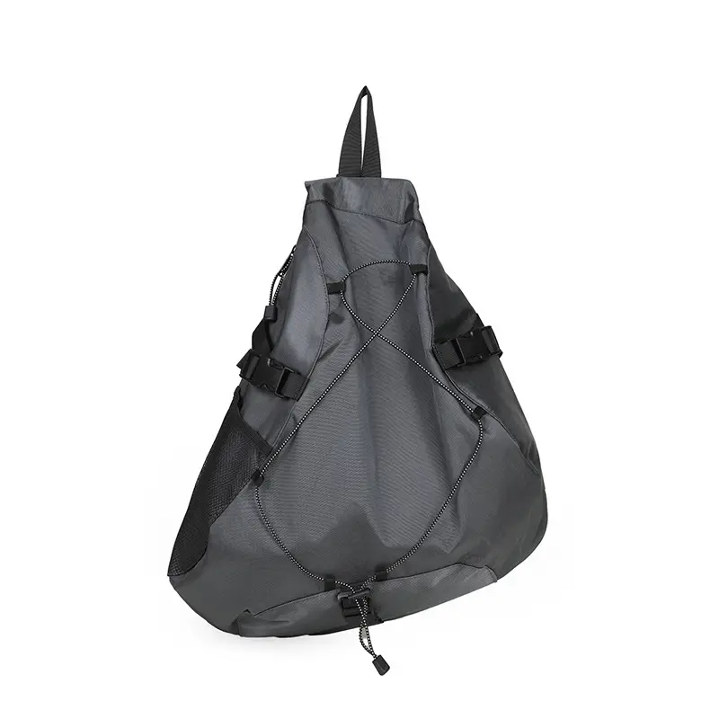 Crossbody Bag Large Capacity Drawstring Casual Travel Shoulder Bag - Image 9
