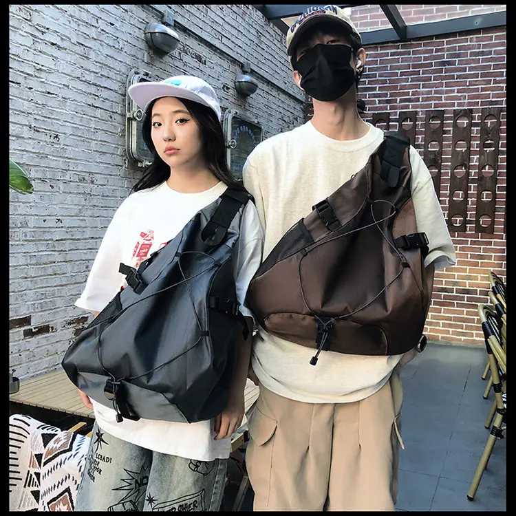 Crossbody Bag Large Capacity Drawstring Casual Travel Shoulder Bag — feature 10