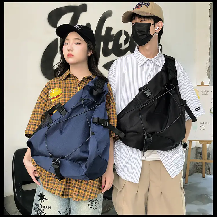 Crossbody Bag Large Capacity Drawstring Casual Travel Shoulder Bag — feature 40