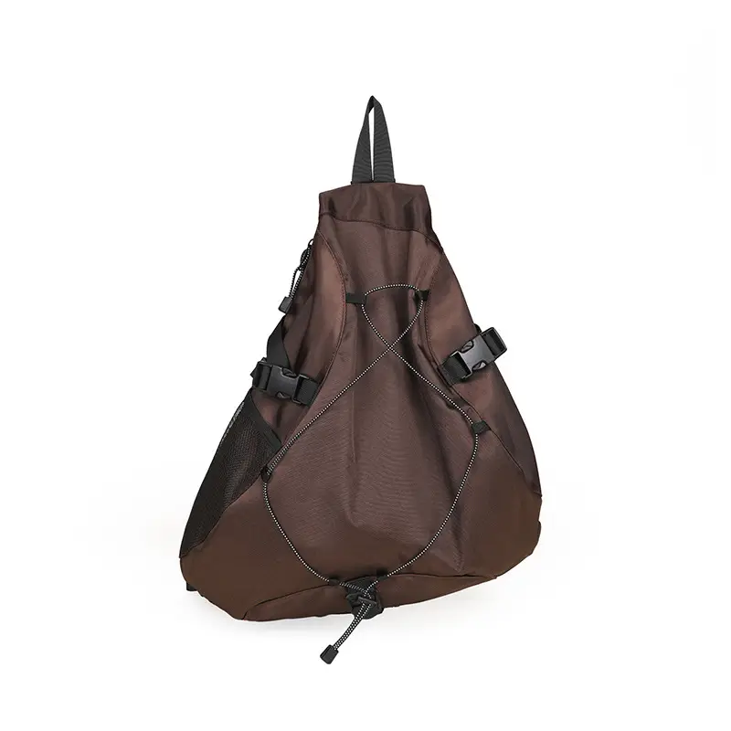Crossbody Bag Large Capacity Drawstring Casual Travel Shoulder Bag - Image 4