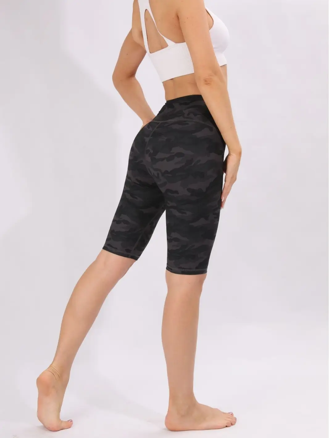 Tight Camouflage Yoga Leggings High Waist Butt Lifter - Image 4