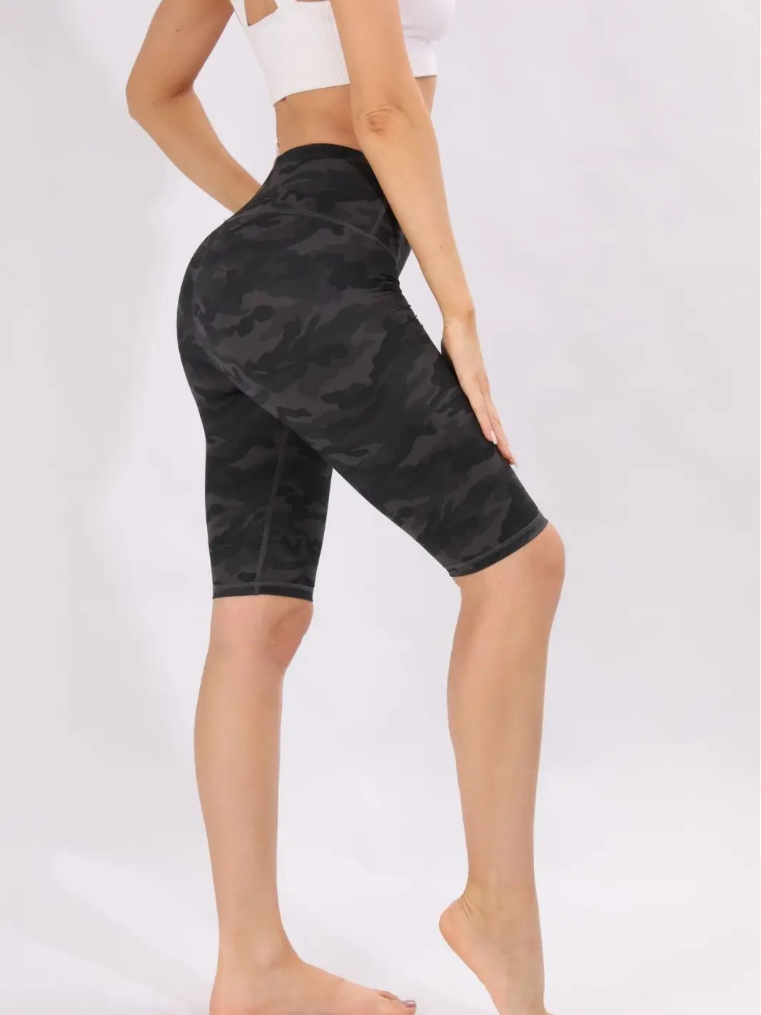 Tight Camouflage Yoga Leggings High Waist Butt Lifter - Image 6