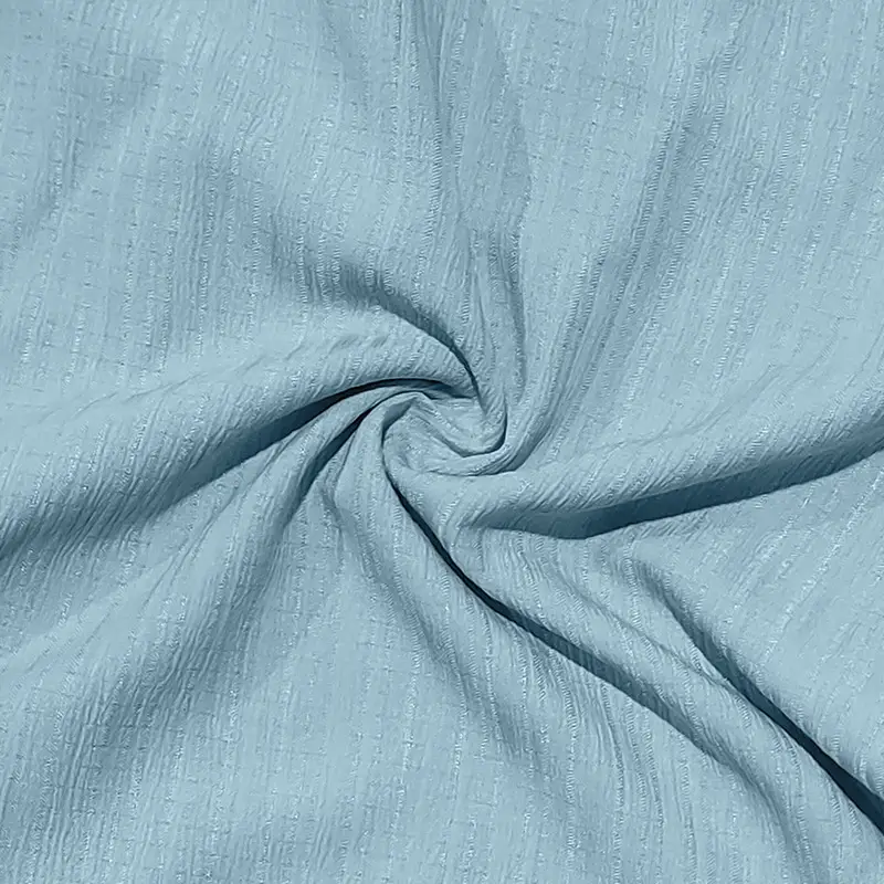 Men's 2025 Button Short-Sleeve Shirt Light Blue Striped — feature 37
