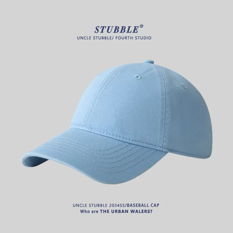 Red Pure Cotton Baseball Cap for Men Women 4 Seasons - Image 9
