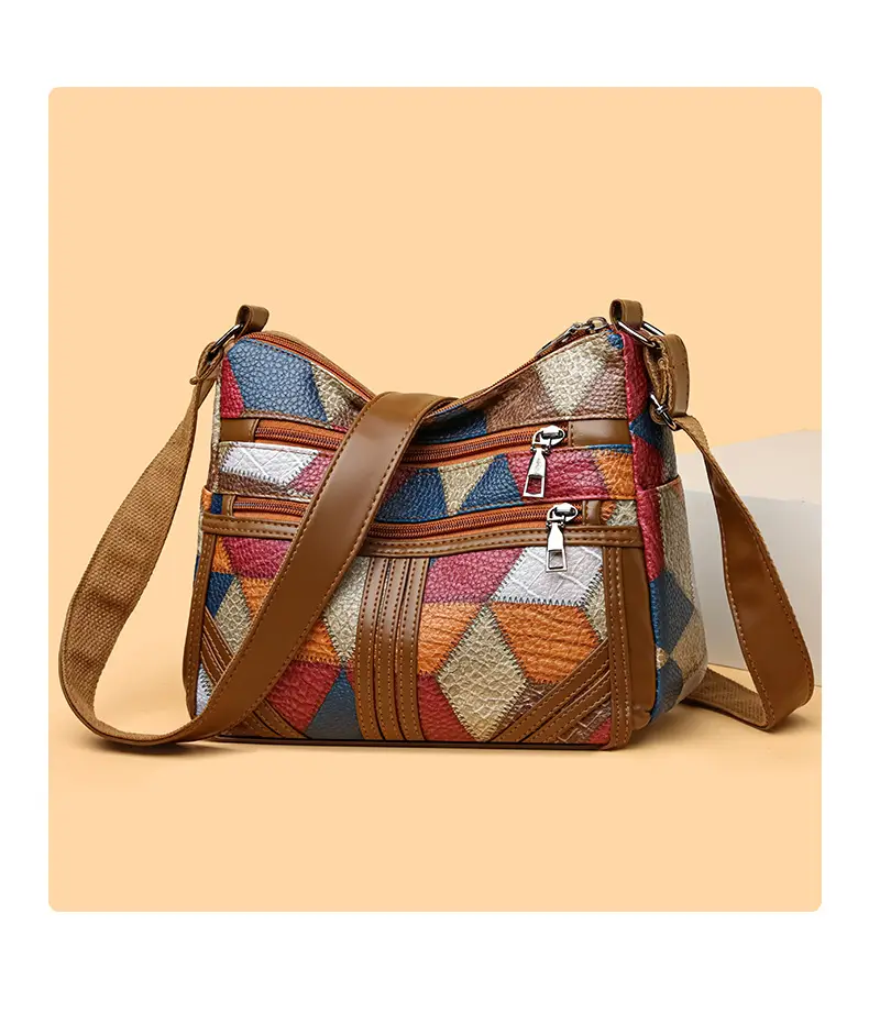 New Middle-Aged Crossbody Women's Bag with Multi-Pockets — feature 11