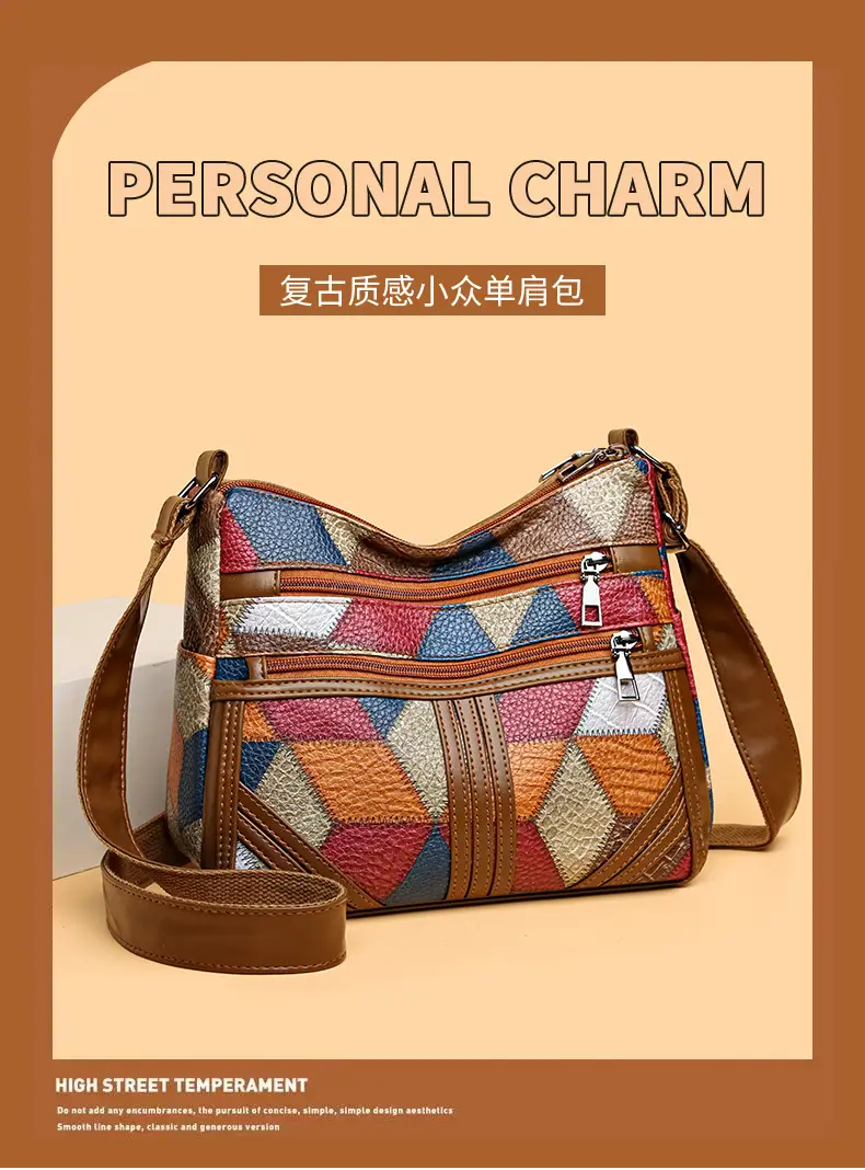 New Middle-Aged Crossbody Women's Bag with Multi-Pockets — feature 2